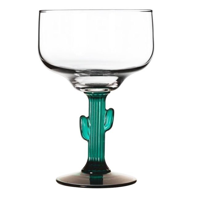 Hand-blown Margarita Saguaro Cocktail Glass
